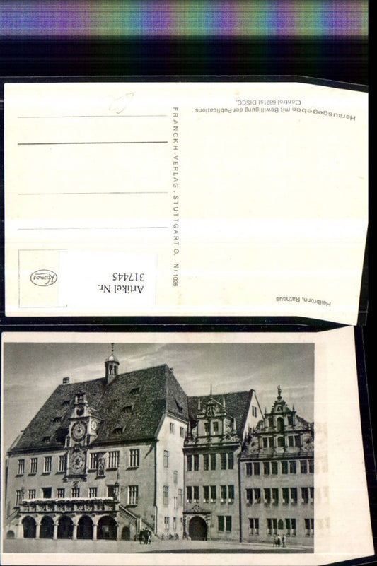 317445, Heilbronn am Neckar Town Hall