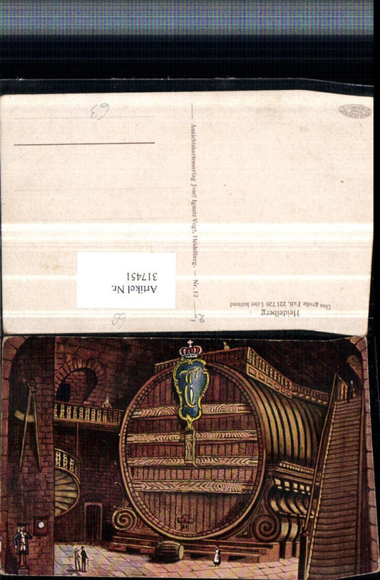 317451, Artist AK Heidelberg The Big Barrel