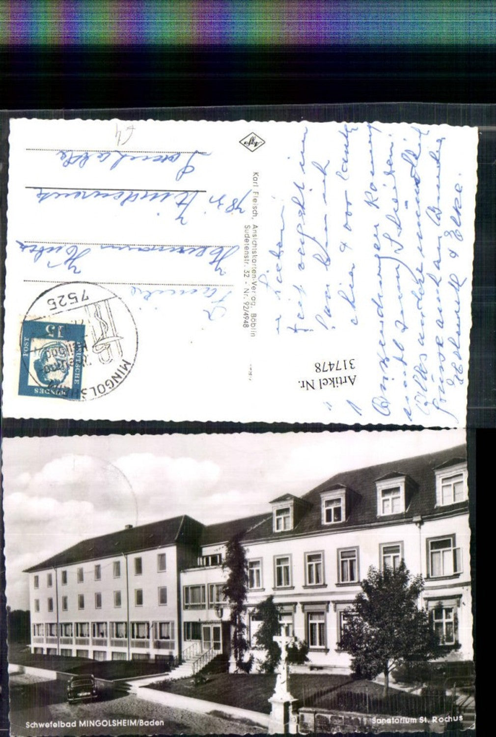 317478,Bad Mingolsheim Sanatorium St. Rochus