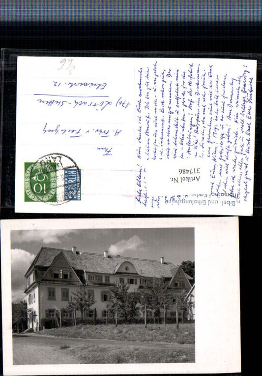 317486, Karlsruhe Land Bible and Recreation Center Thomashof Post Office Thomashof