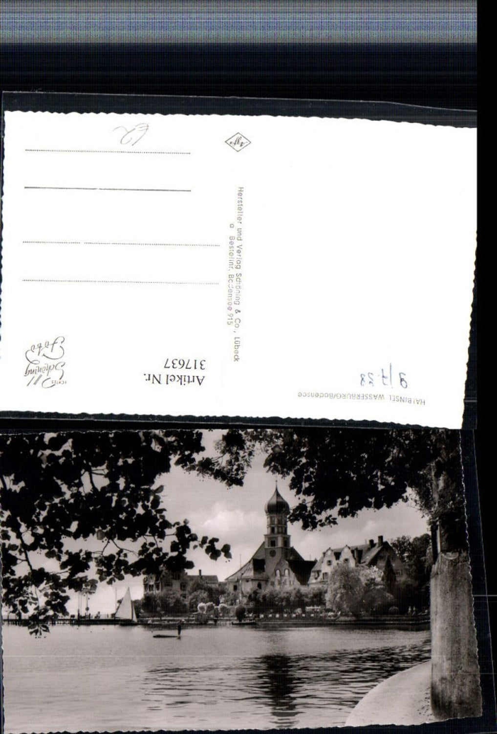 317637, Wasserburg peninsula in Lake Constance, church