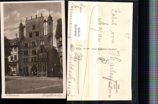 317859,Hildesheim Tempelherrenhaus Gebäude