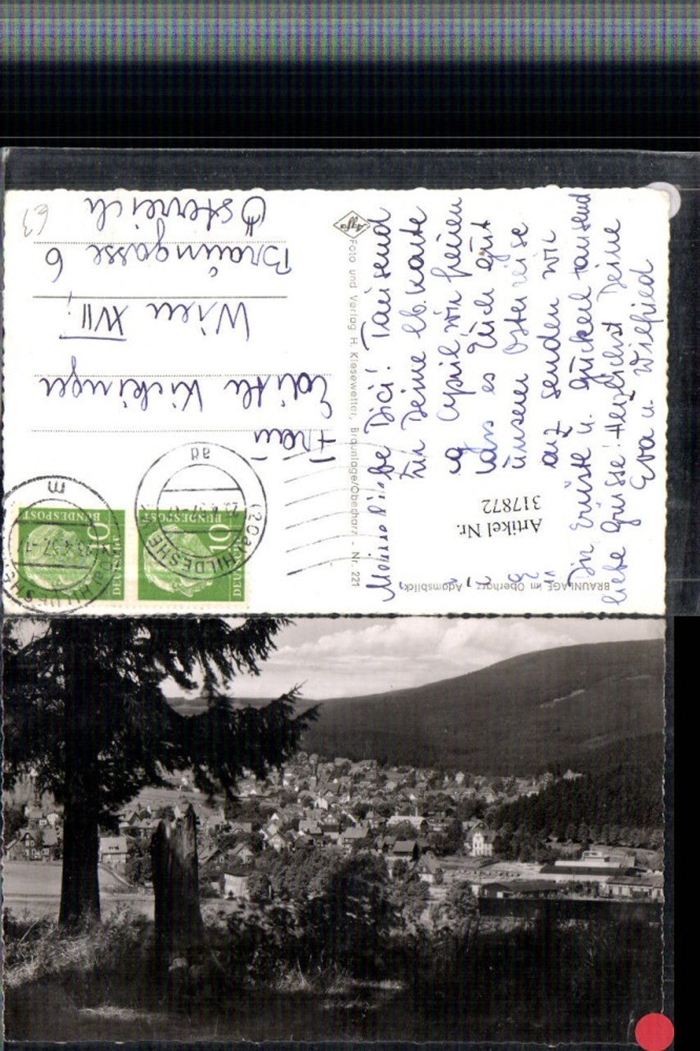 317872,Braunlage im Oberharz Totale Adamsblick