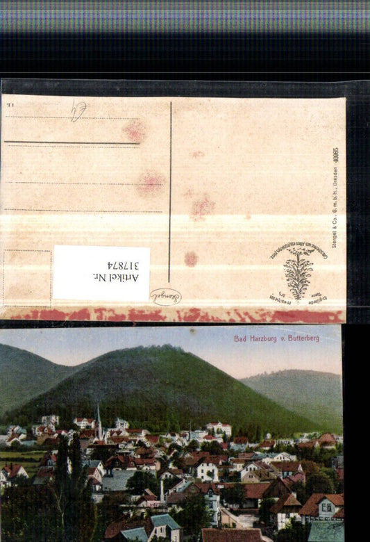 317874,Bad Harzburg Totale von Butterberg pub Stengel & Co 40985