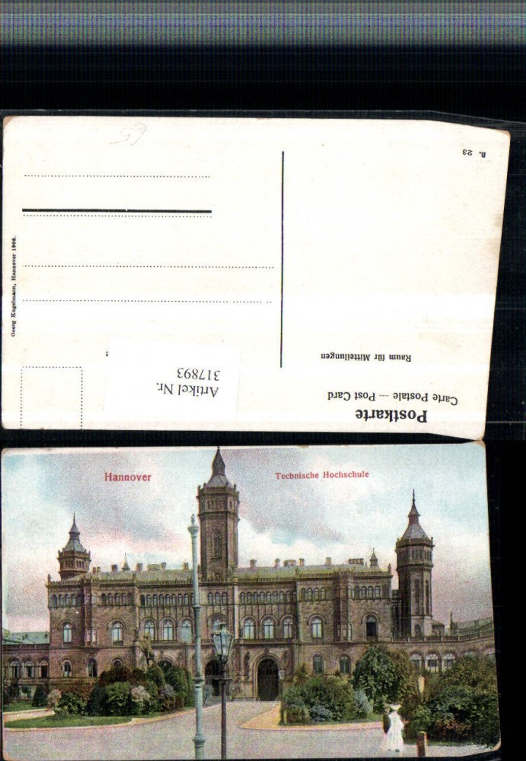 317893,Hannover Technische Hochschule Schulgebäude