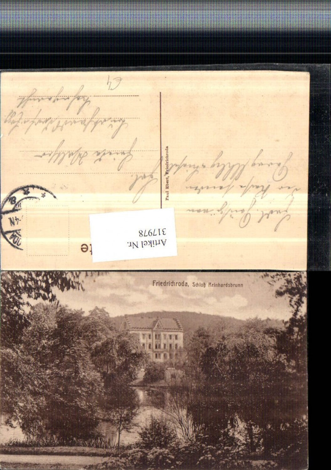 317978,Friedrichroda Schloss Reinhardsbrunn