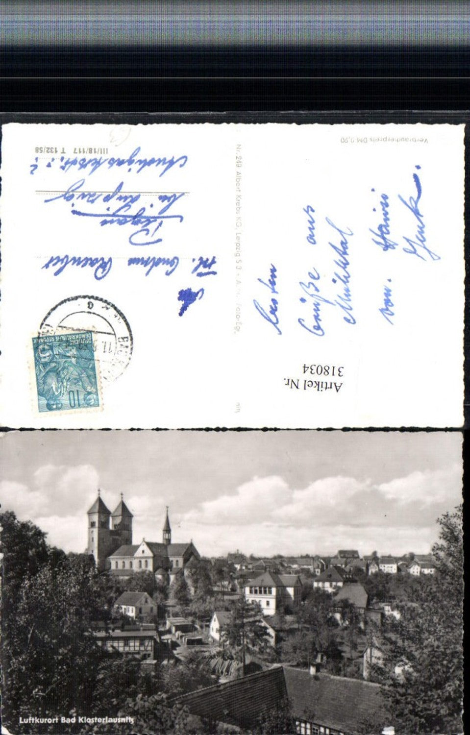 318034,Bad Klosterlausnitz Totale Kirche