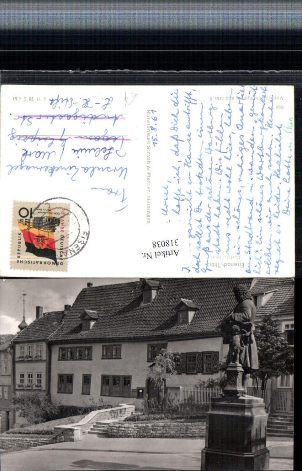 318038,Eisenach Bach-Denkmal Statue