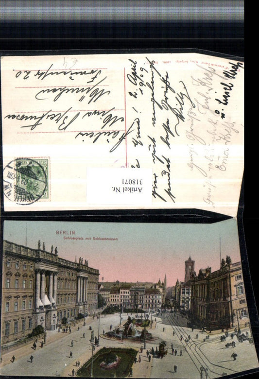 318071,Berlin Schlossplatz m. Schlossbrunnen