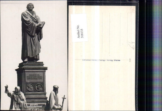 318133,Worms Lutherdenkmal Denkmal Statue