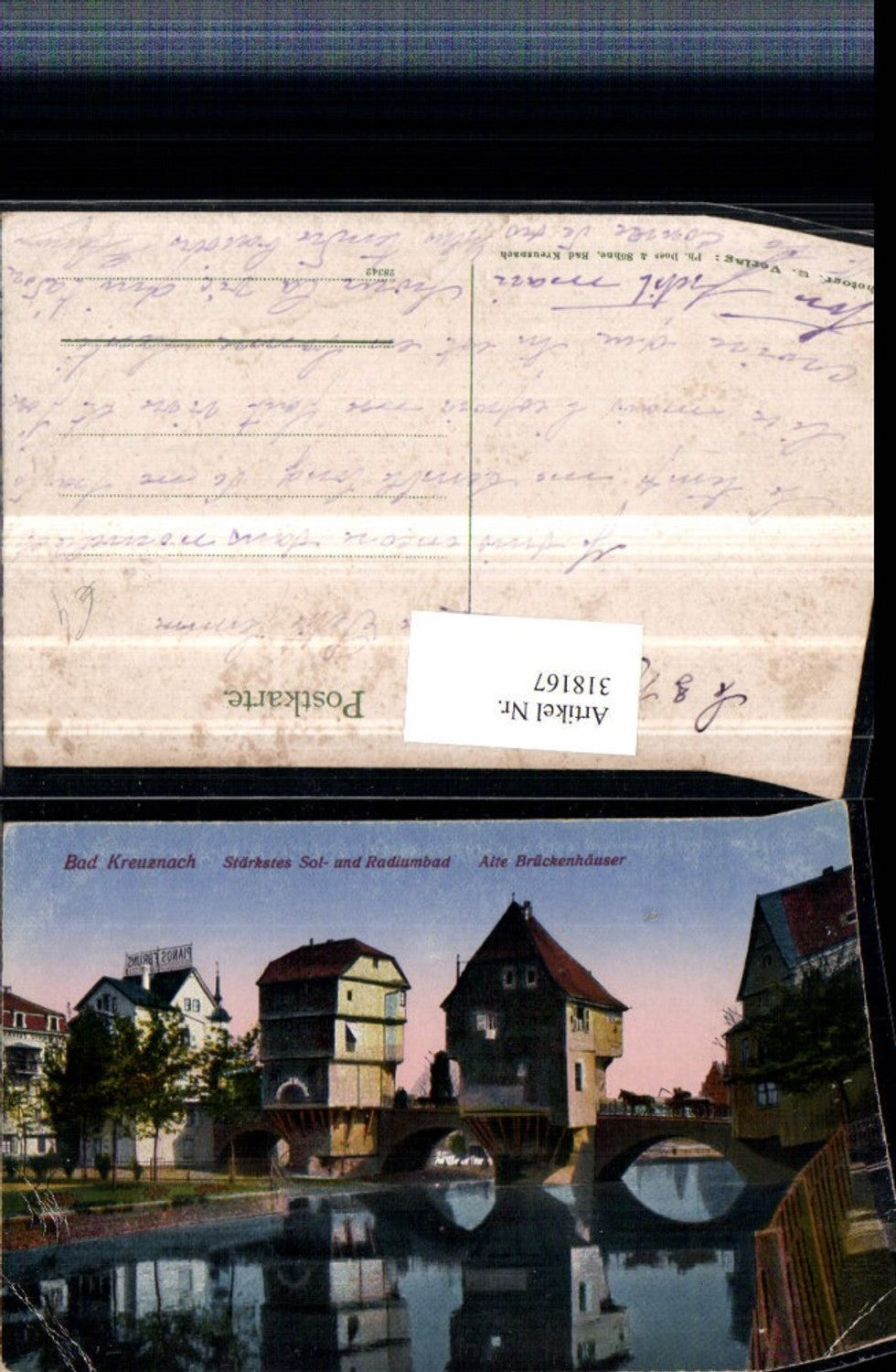 318167,Bad Kreuznach Alte Brückenhäuser