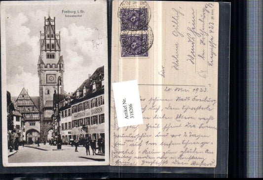 318206, Freiburg im Breisgau Schwabentor Tower Gasthaus zum Bären