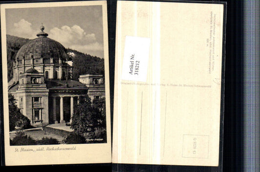 318212, St. Blasien in the Black Forest, Church Dome