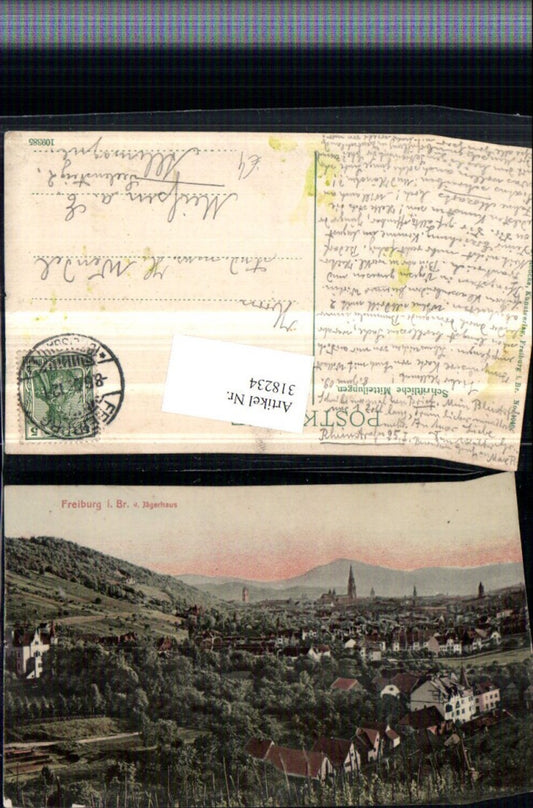 318234, Freiburg im Breisgau, view from the Jägerhaus