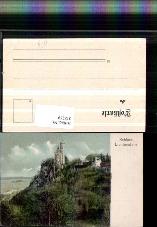 318259, Lichtenstein Castle near Honau