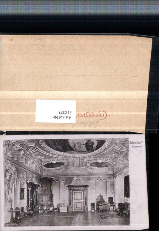 318323,Schlierbach Stift Kaisersaal Innenansicht