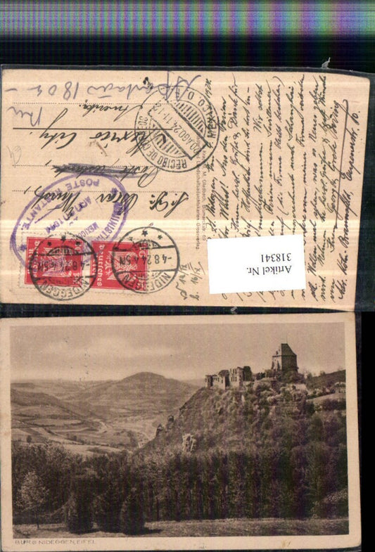 318341,Burg Nideggen in d. Eifel