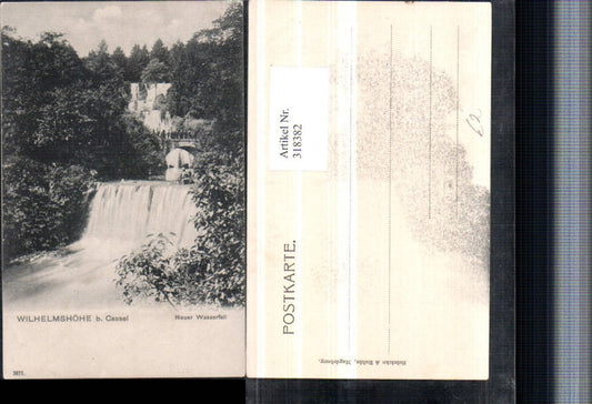 318382,Kassel Wilhelmshöhe Wasserfall