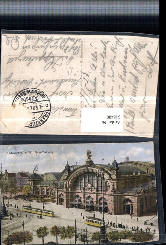 318400,Frankfurt am Main Hauptbahnhof Bahnhof Straßenbahn