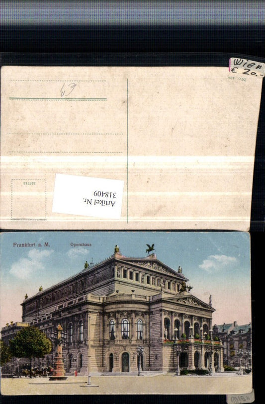 318409,Frankfurt am Main Opernhaus Oper Gebäude