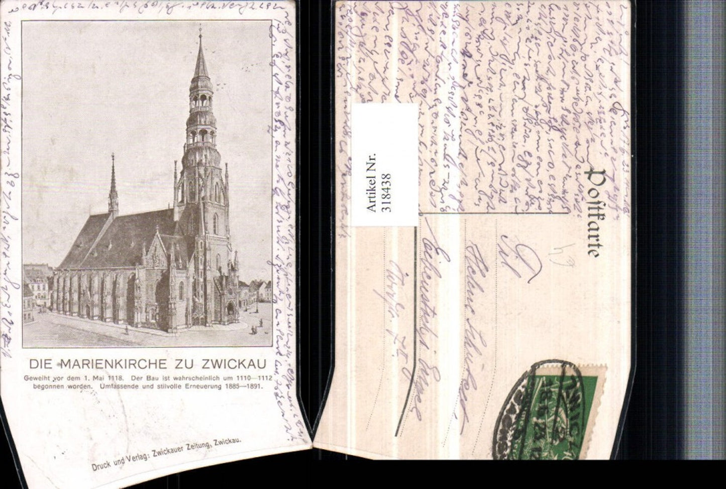 318438,Zwickau Marienkirche Kirche