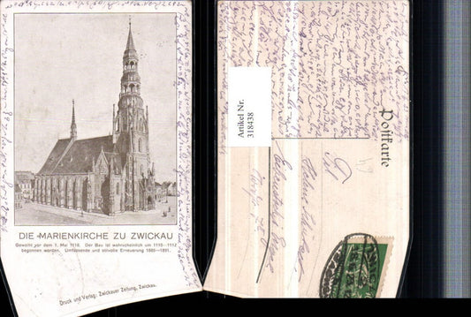 318438,Zwickau Marienkirche Kirche