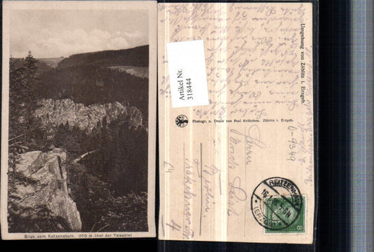 318444,Zöblitz im Erzgebirge Blick vom Katzenstein
