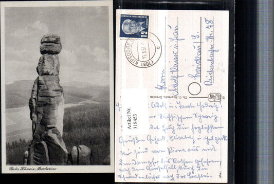 318453,Sächsische Schweiz Barbarine Felsen b. Königstein