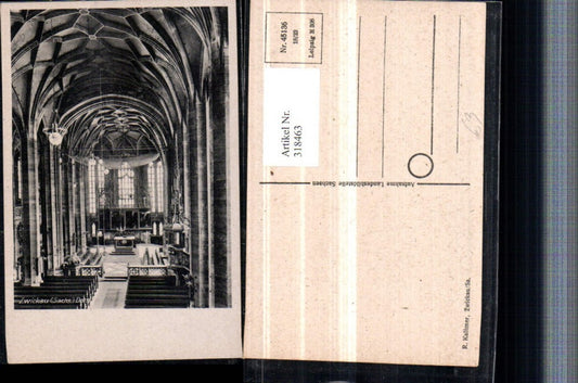 318463,Zwickau Dom Kirche Innenansicht