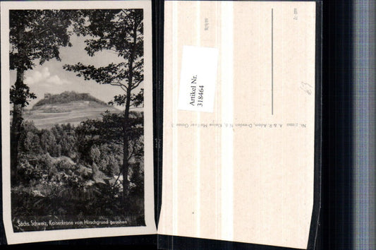 318464,Sächsische Schweiz Kaiserkrone v. Hirschgrund b. Reinhardtsdorf-Schöna