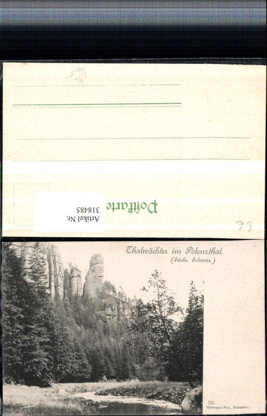 318485,Thalwächter im Polenztal b. Hohnstein pub Hermann Poy 125