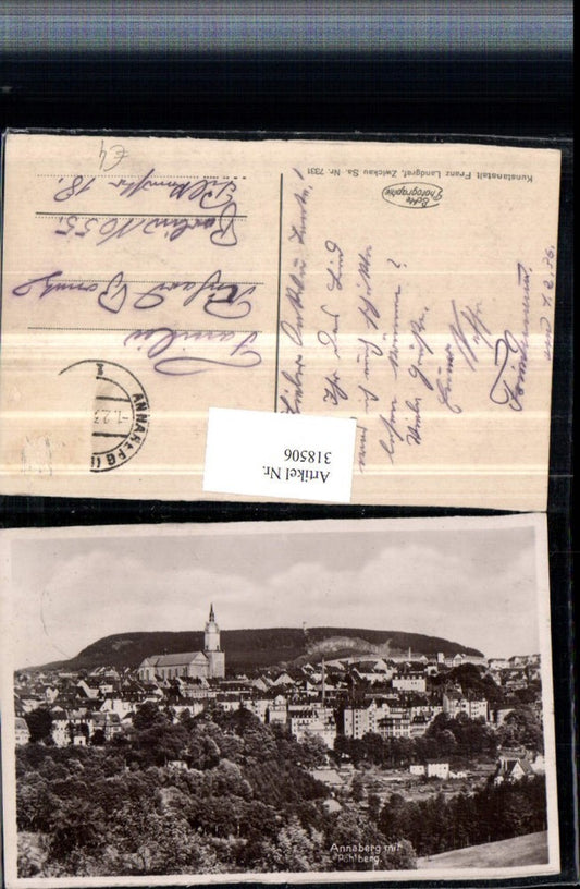 318506,Annaberg Totale m. Pöhlberg