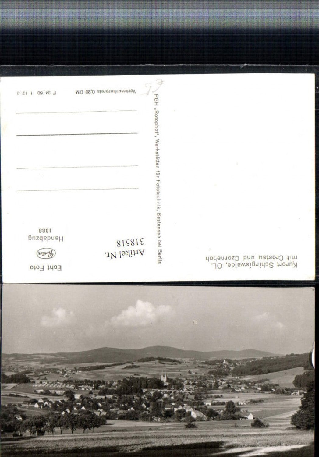318518,Schirgiswalde Totale m. Crostau u. Czorneboh