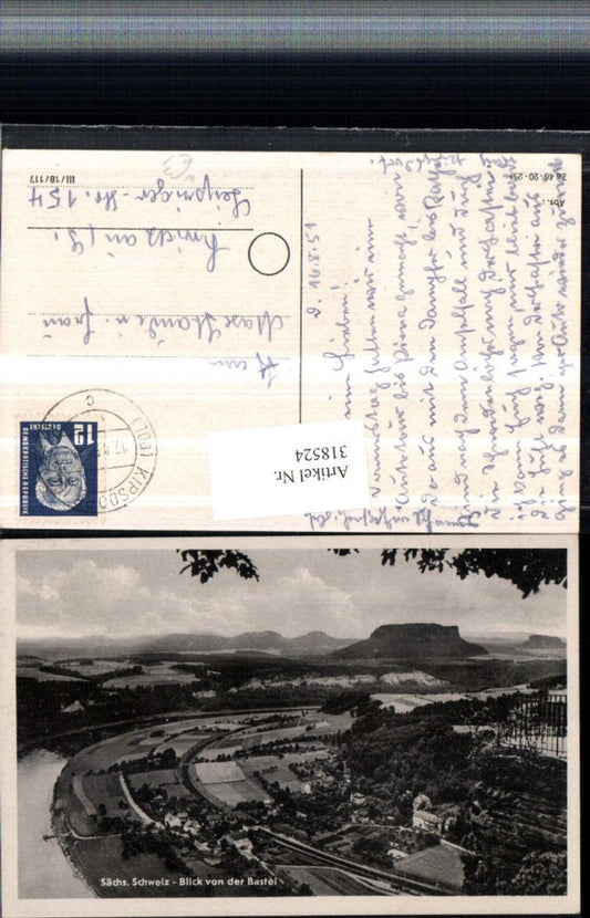 318524,Sächsische Schweiz Blick von d. Bastei b. Rathen