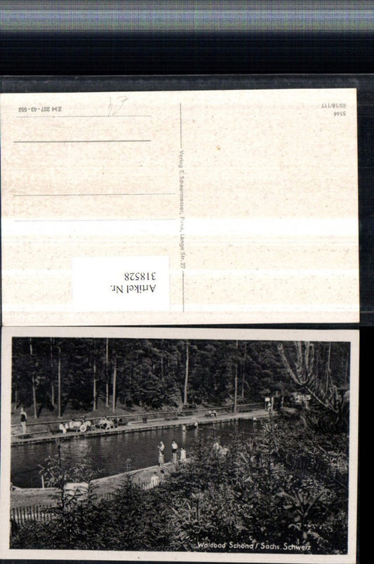 318528,Waldbad Schöna in d. Sächsischen Schweiz