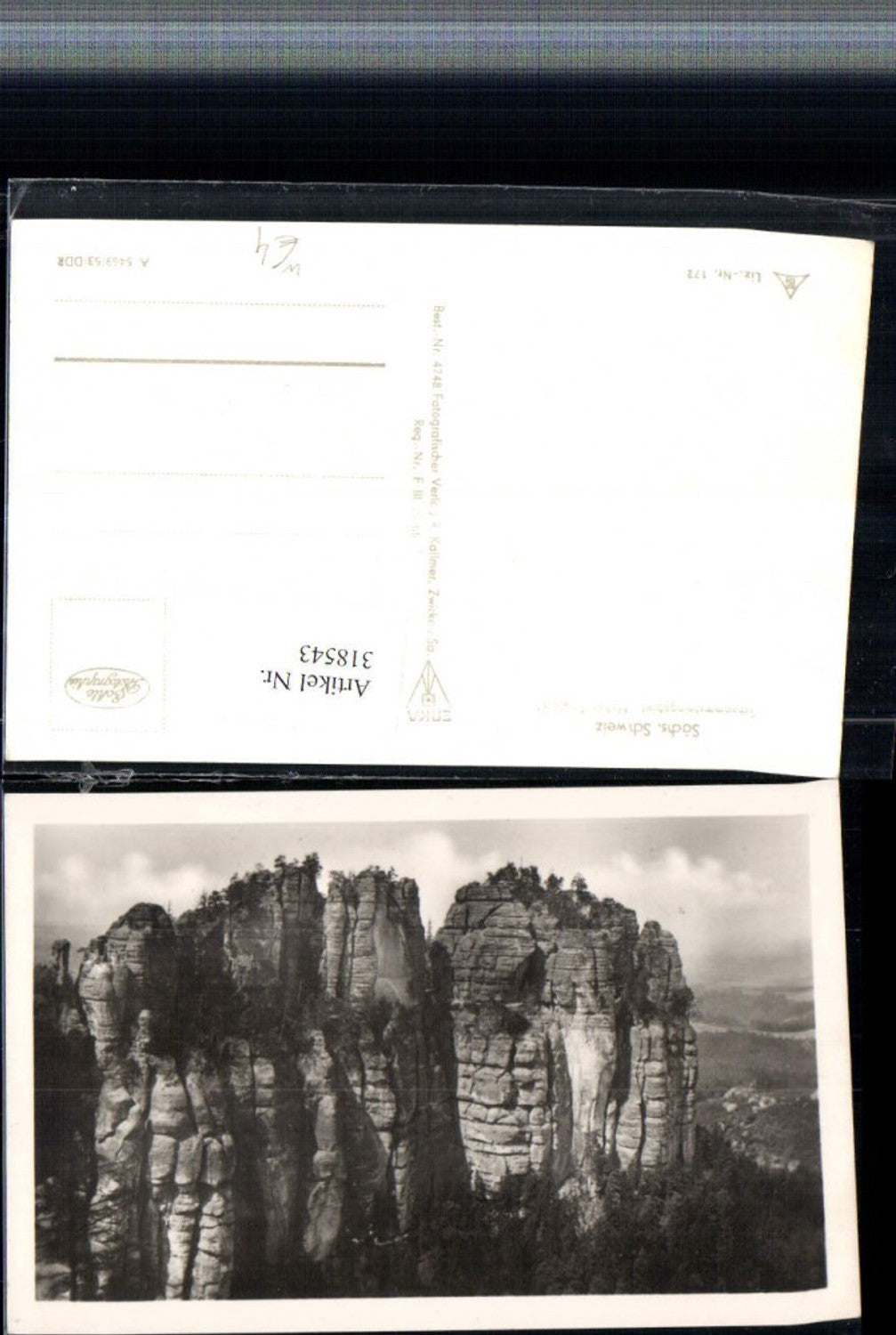 318543,Sächsische Schweiz Schrammsteingebiet Hoher Torstein b. Bad Schandau