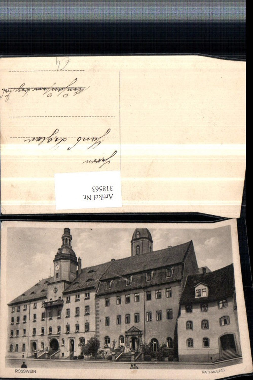 318563, Rosswein Roßwein Town Hall