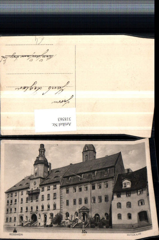 318563,Rosswein Roßwein Rathaus
