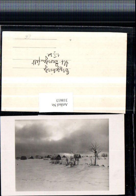 318613,Foto AK Erzgebirge b. Georgenfeld Winterlandschaft