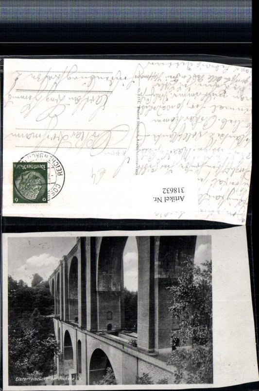318632,Elstertalbrücke Brücke Viadukt b. Jockera im Vogtland