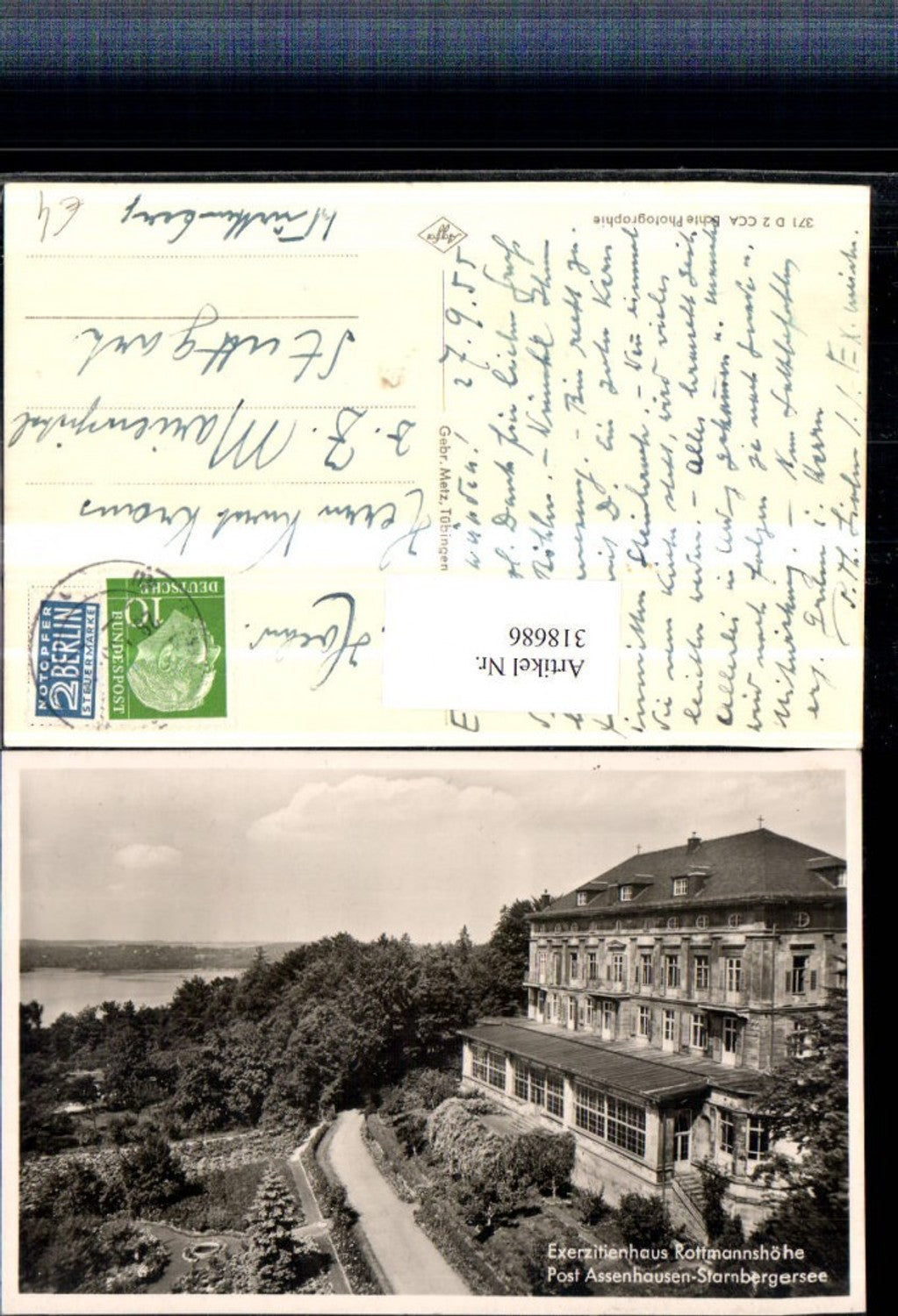 318686,Exerzitienhaus Rottmanshöhe b. Assenhausen-Starnbergersee