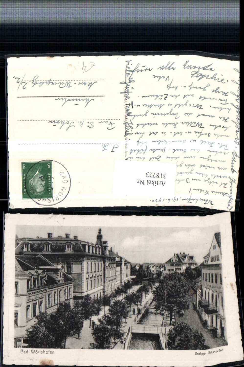 318723,Bad Wörishofen Kneipp Straße Brücke