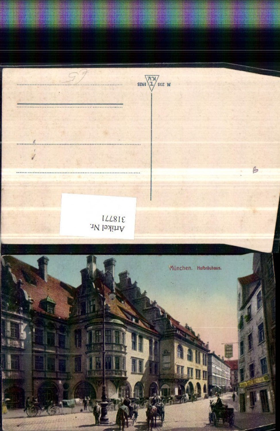 318771,München Hofbräuhaus Brauhaus Straßenansicht