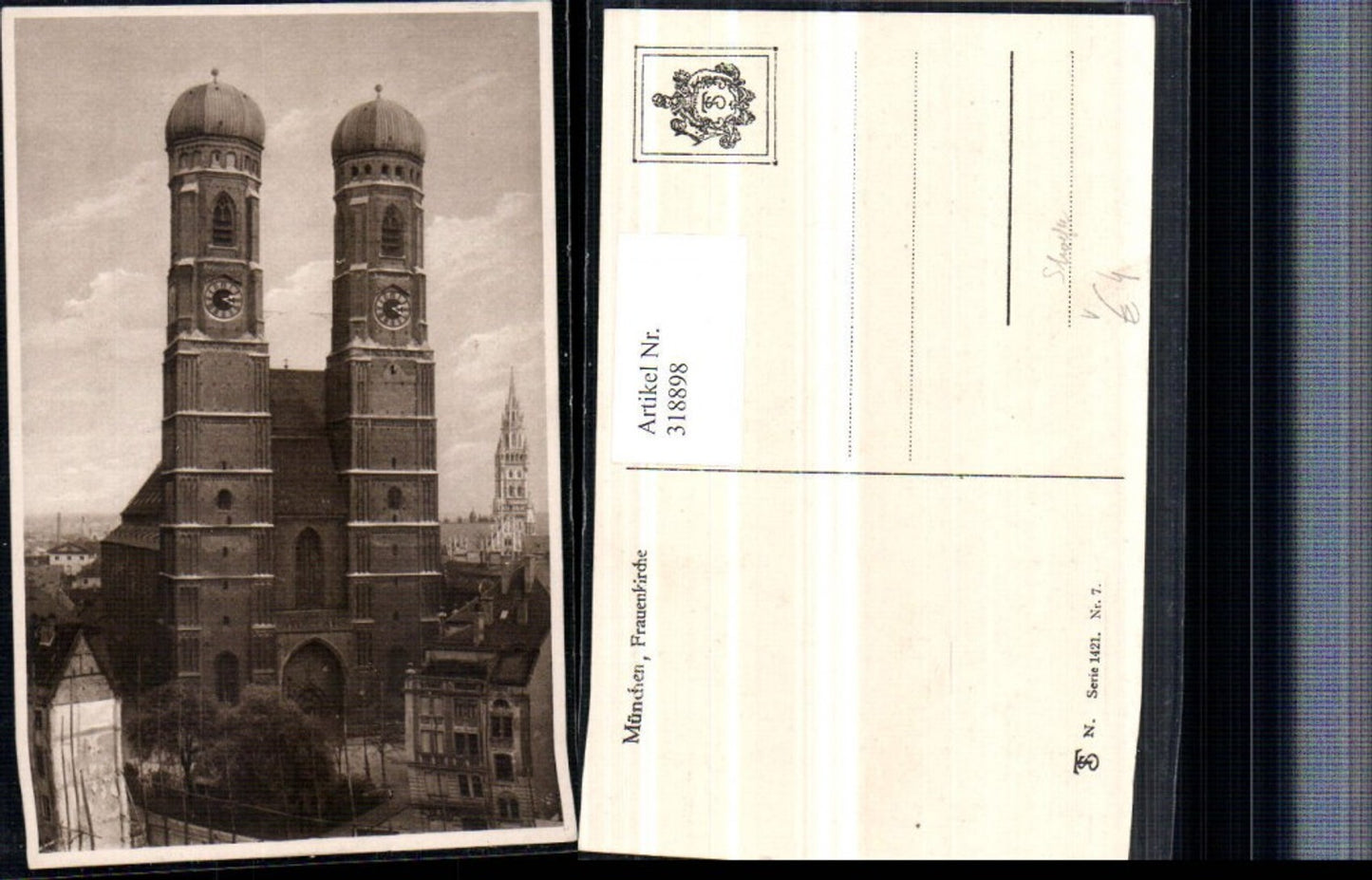 318898,München Frauenkirche Kirche pub Theo Stroefer 1421/7