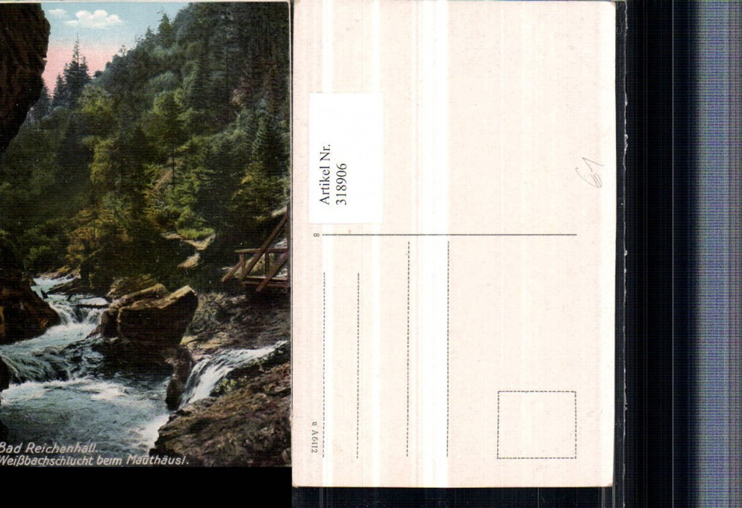 318906,Bad Reichenhall Weißbachschlucht beim Mauthäusl