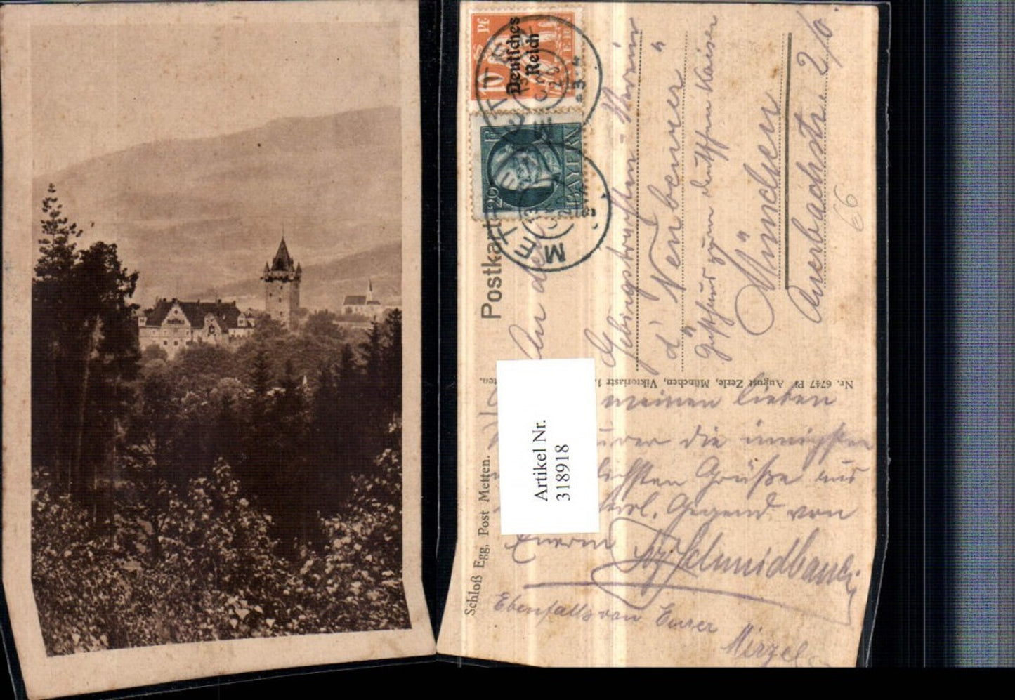 318918, Egg Castle near Metten