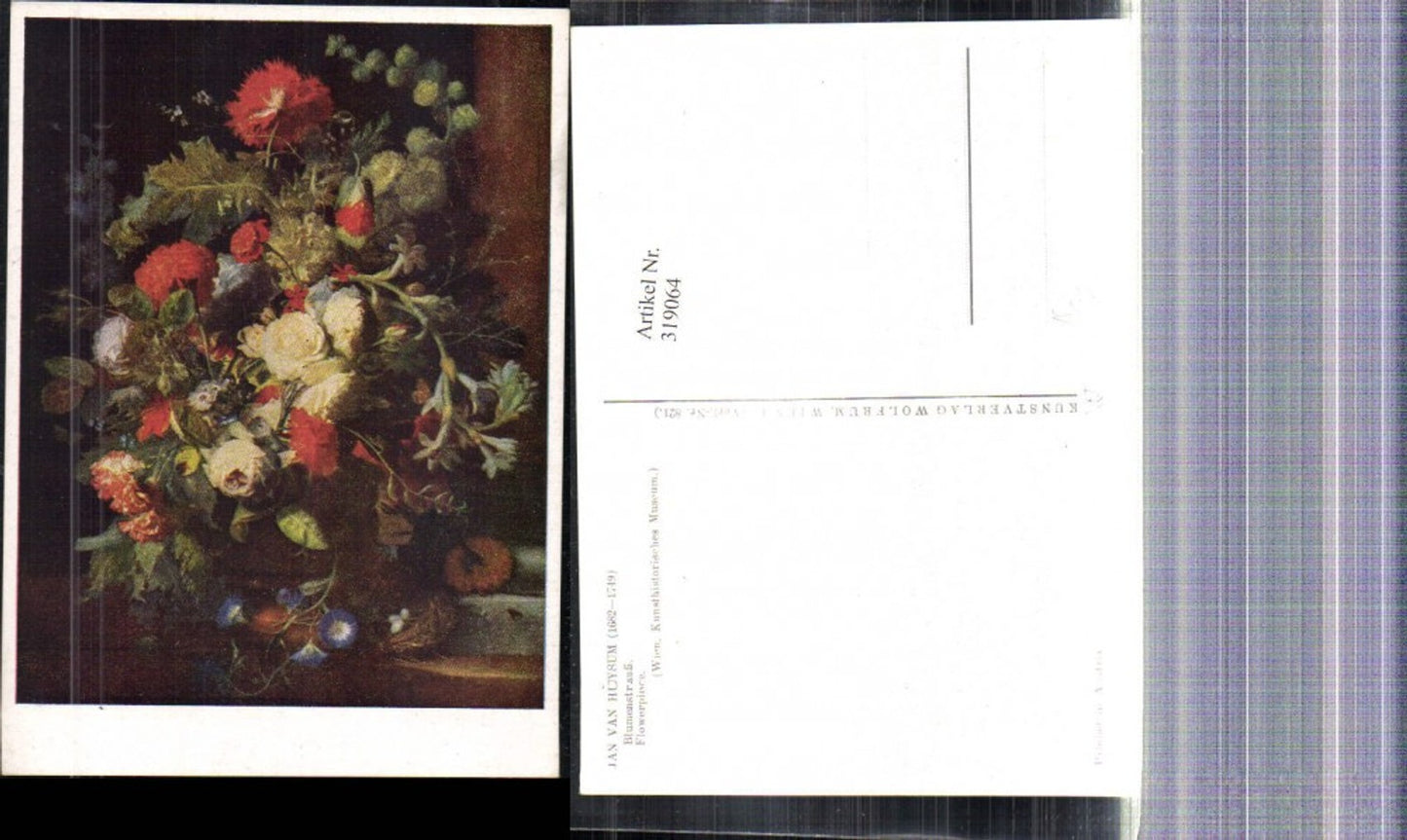319064,Künstler Ak Jan van Huysum Blumenstrauß Blumen