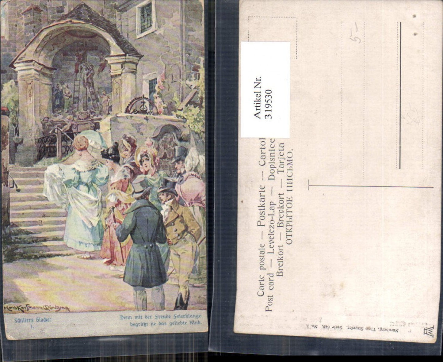 319530,Theo Stroefer 643/1 Hans Kaufmann Schillers Glocke I
