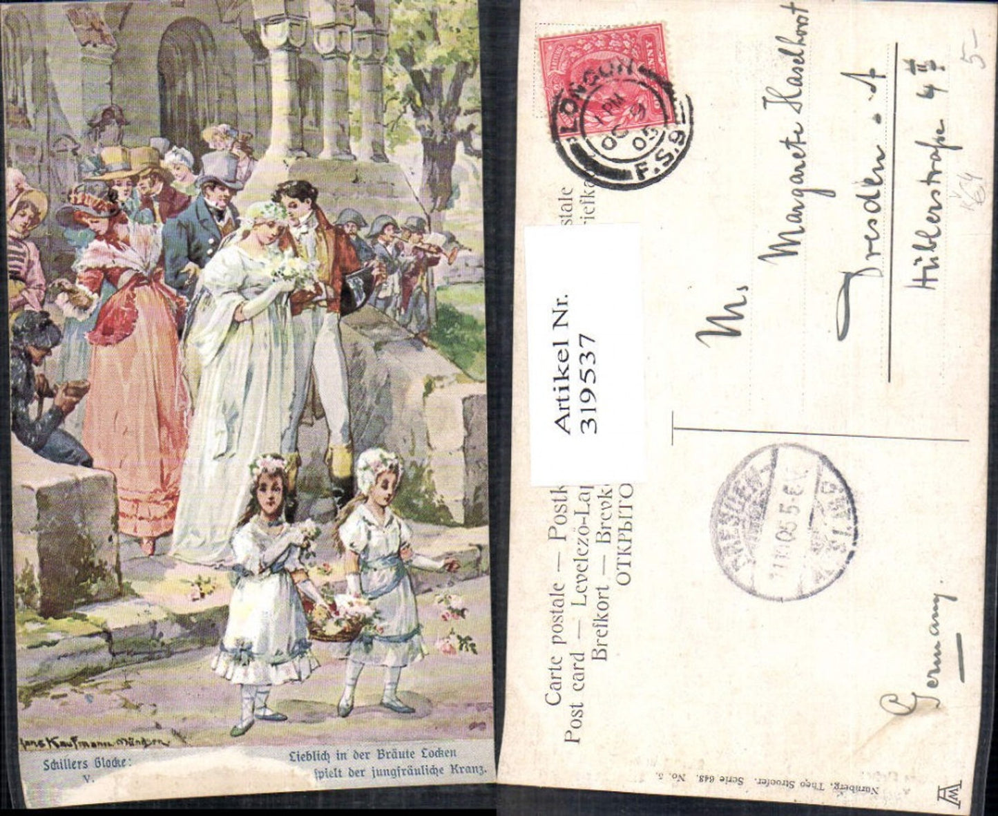 319537,Theo Stroefer 643/5 Hans Kaufmann Schillers Glocke V