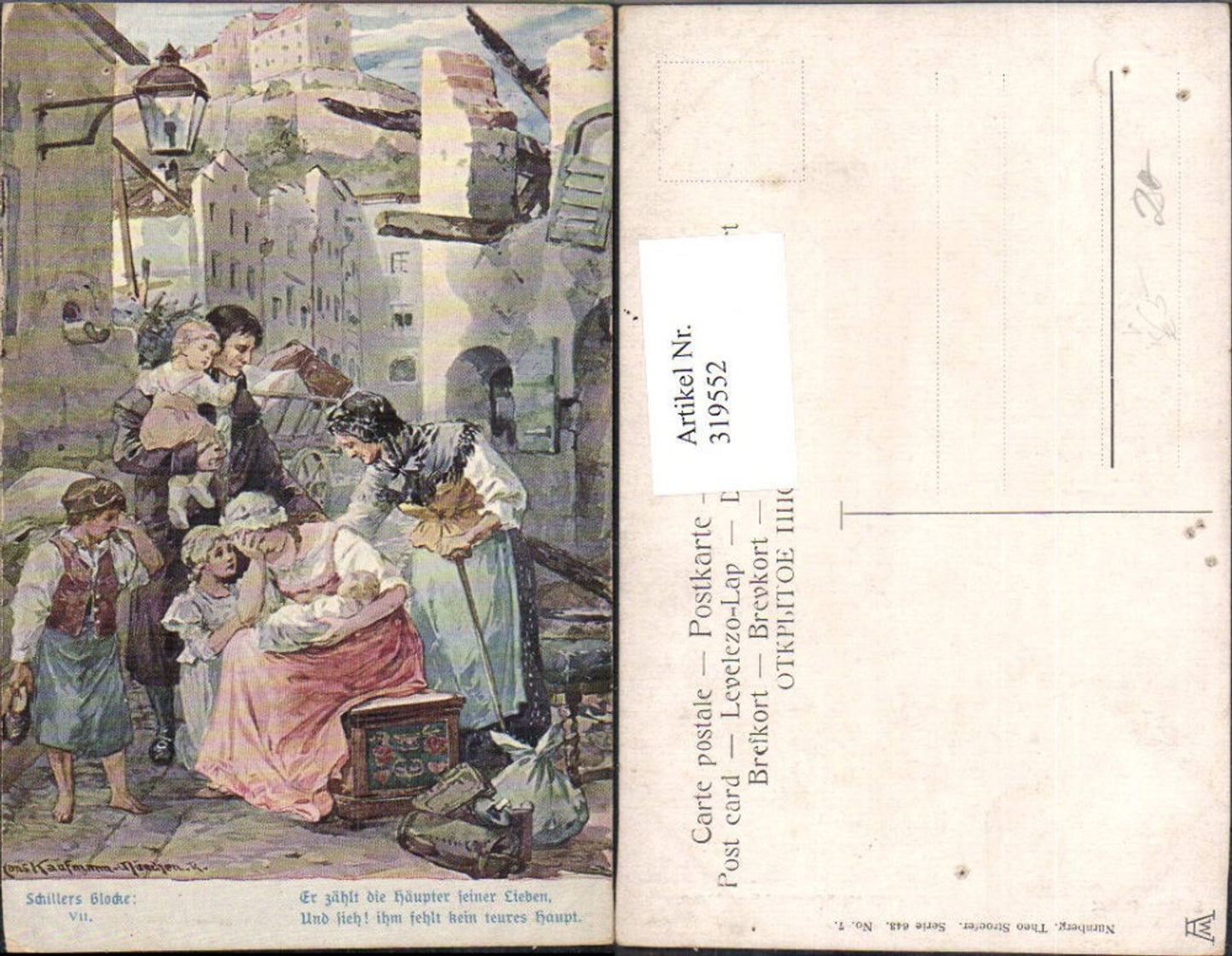 319552,Theo Stroefer 643/7 Hans Kaufmann Schillers Glocke VII
